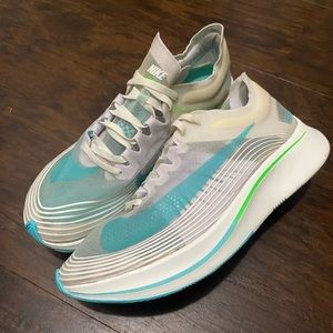 Nike Zoom Fly SP Blue running shoes size 8.5 london